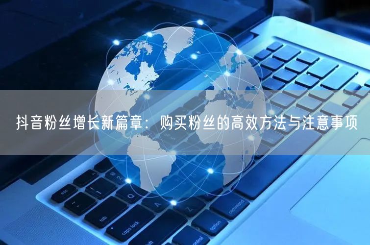 抖音粉丝增长新篇章：购买粉丝的高效方法与注意事项